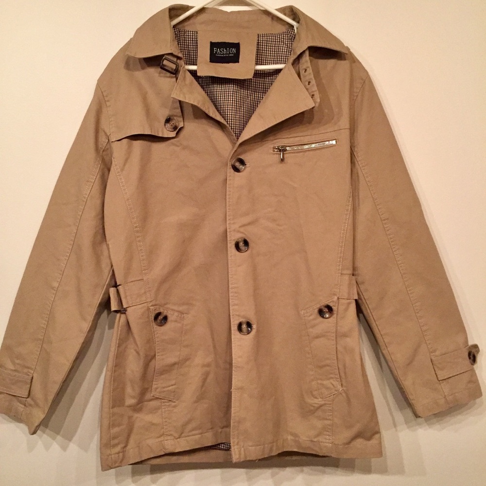 Tan Trench Coat