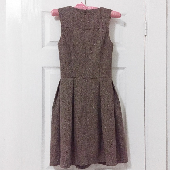 Julie Brown Tweed Dress 0 - Picture 2 of 2