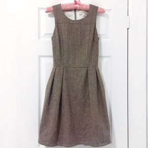 Julie Brown Tweed Dress 0