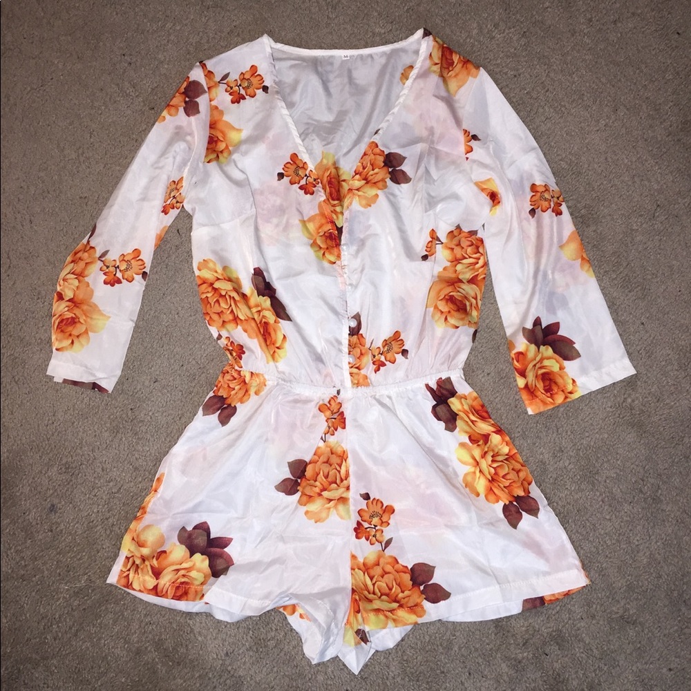 Floral Romper
