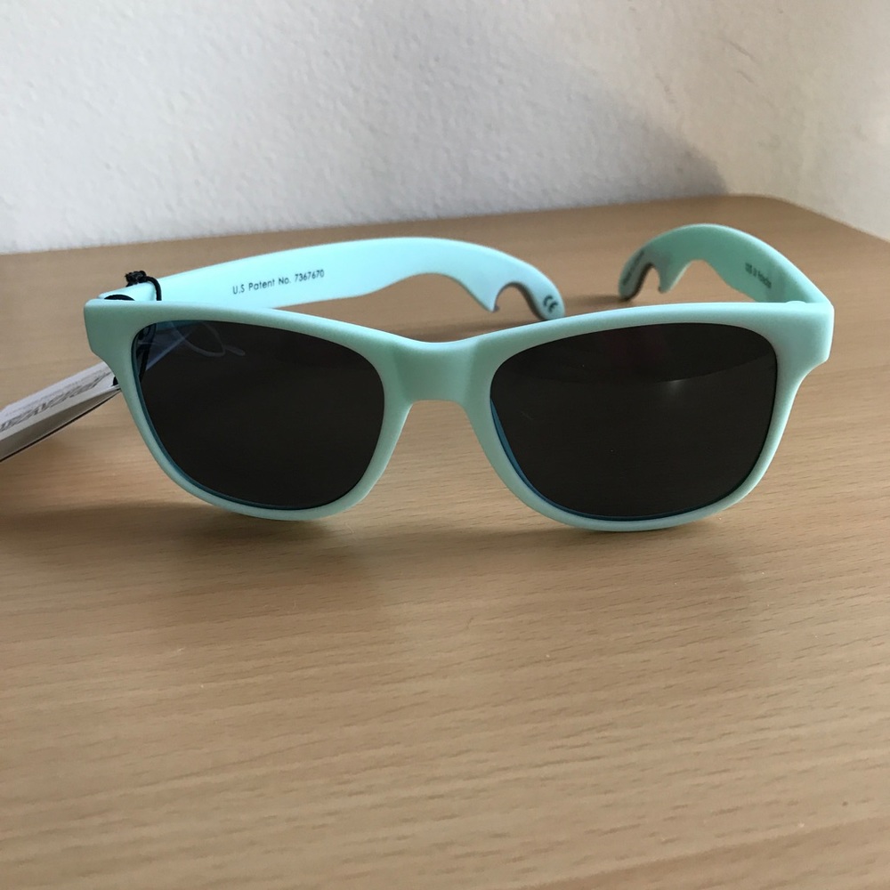 Pink Baby Blue Bottle Opener Sunglasses