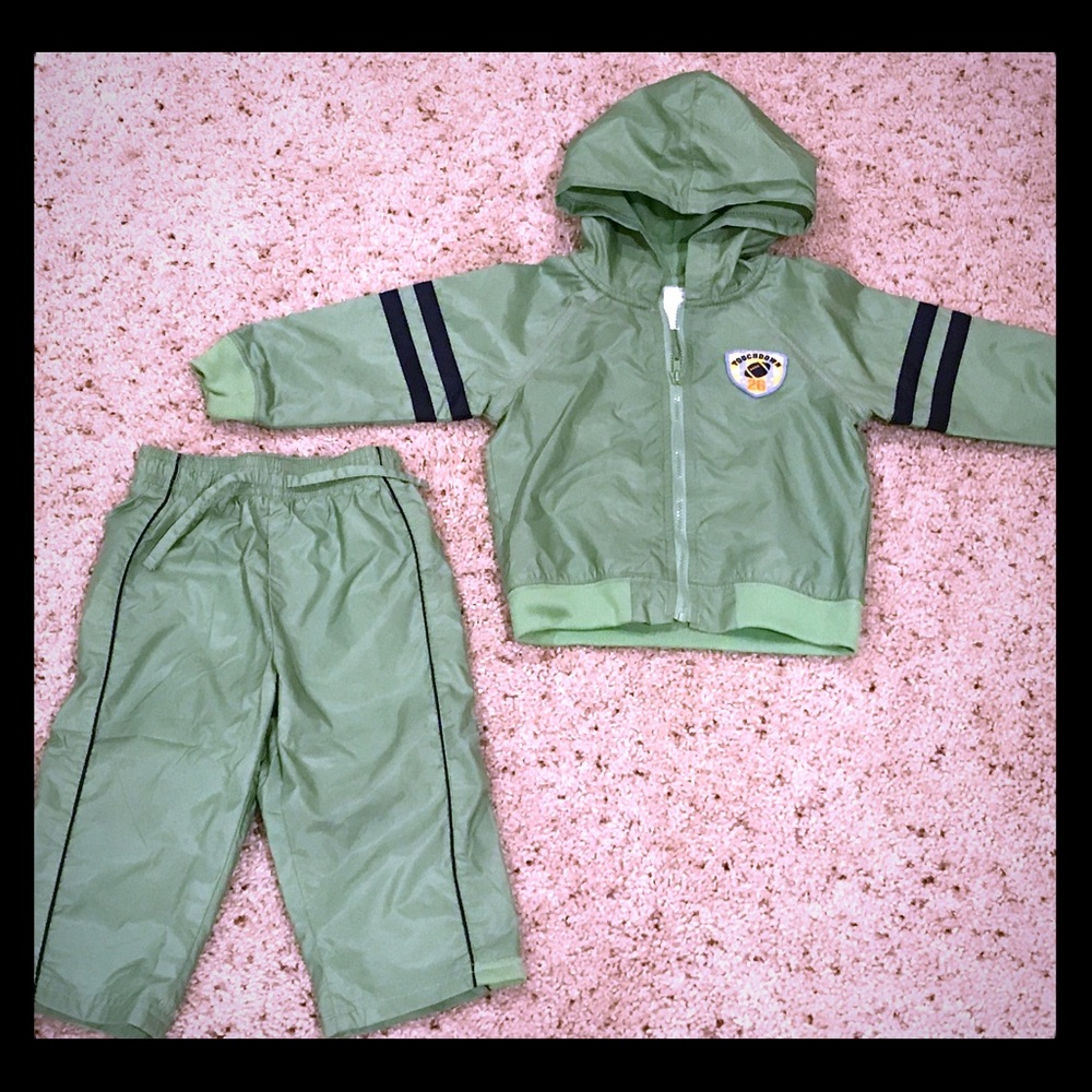 Boys windbreaker set