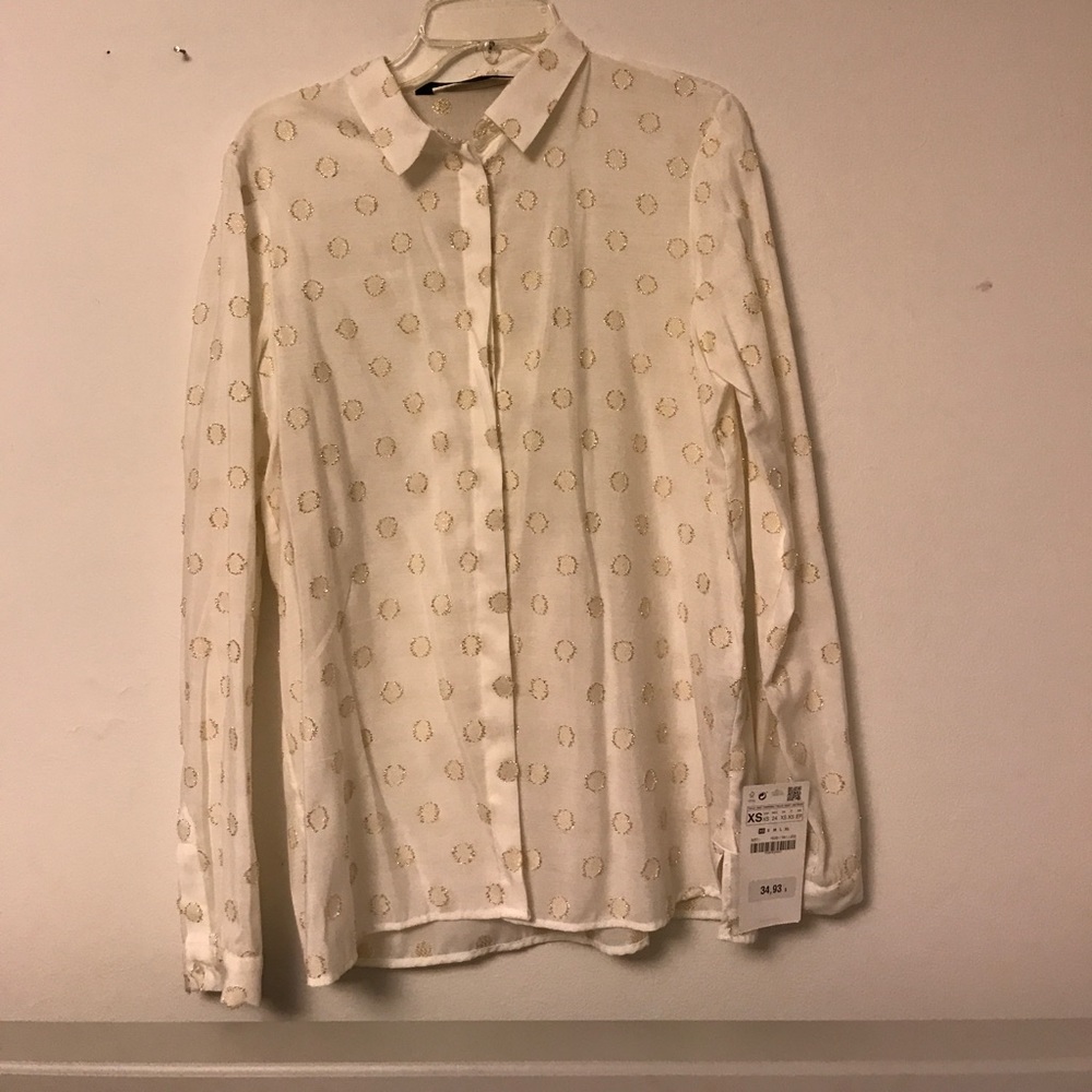 zara blouse