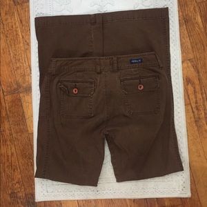 Hollister brown pants size 7