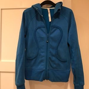 Lululemon athletica cotton zip up jacket.