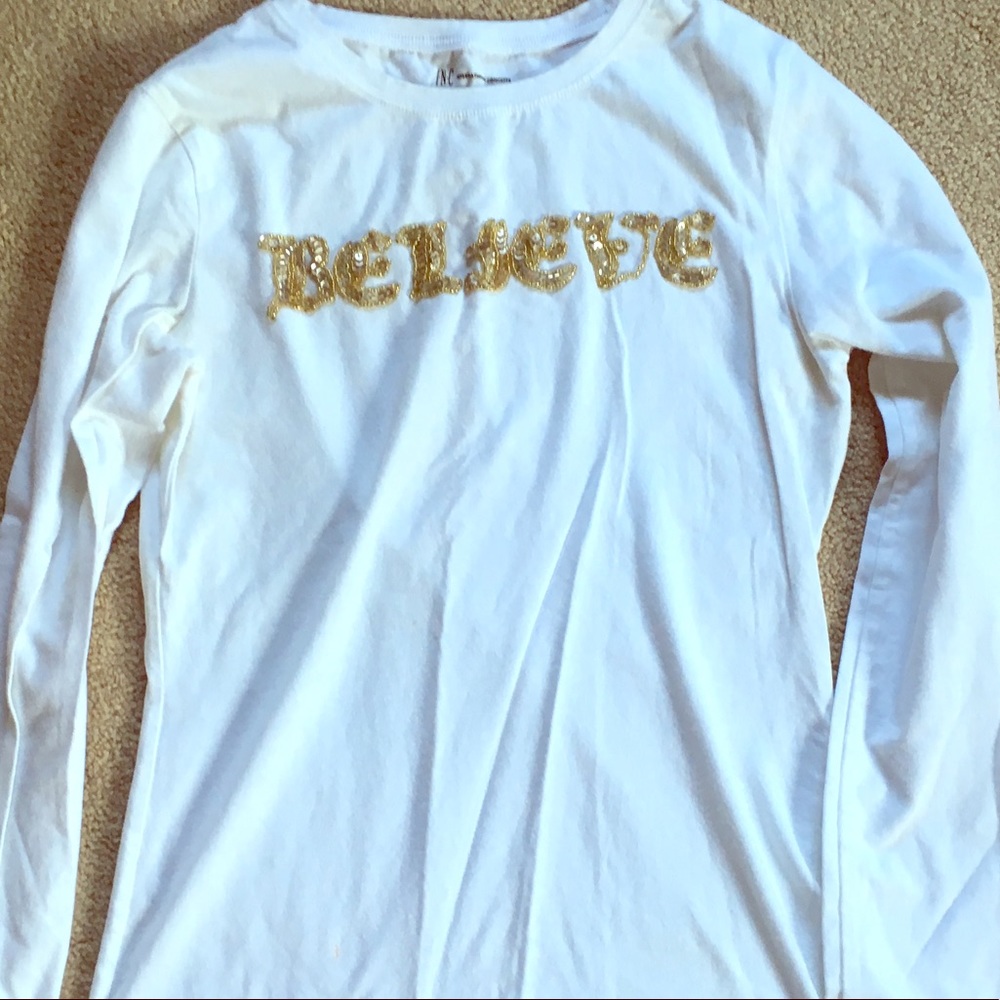 HOLIDAYS PERFECT! BELIEVE Long sleeve INC T-shirt