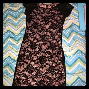Cute fitted lace dress