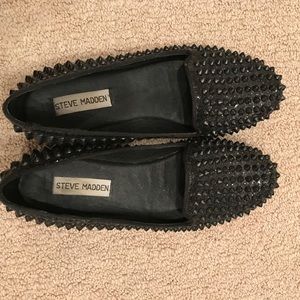 Steve Madden studded flats