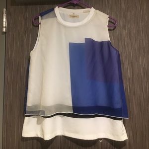Levi's Made and Crafted Color Block Top