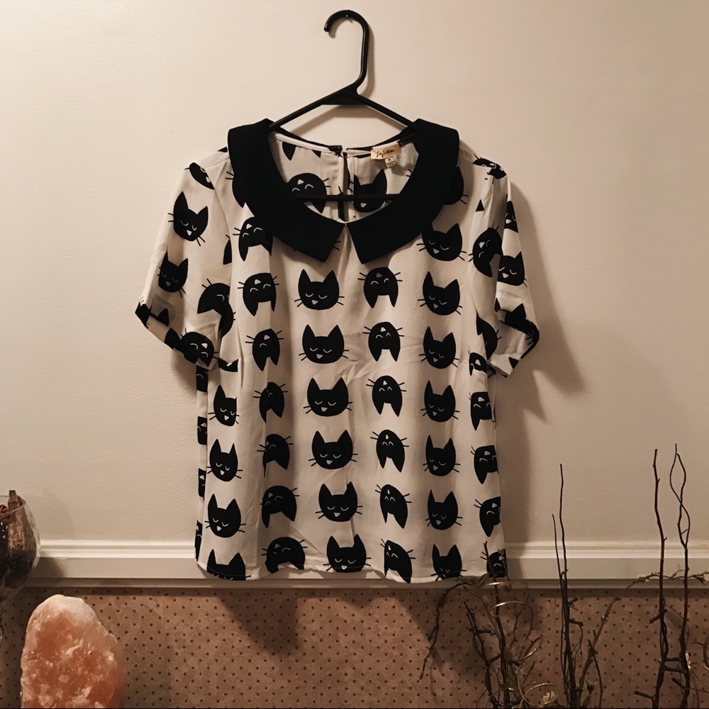 Adorable Cat Blouse.