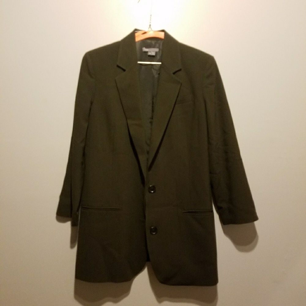 Vince olive Green Blazer Jacket size 6