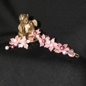 Bracelet - Pink, Lavender, White