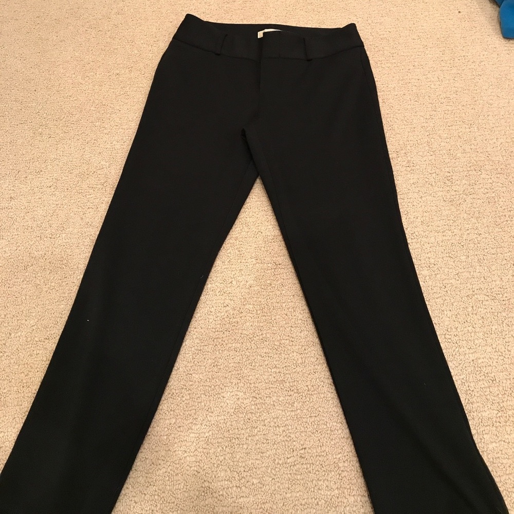 Michael Kors black straight leg pants