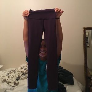 purple lulu leggings