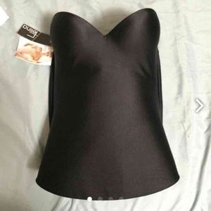 NWT Black 34B Bustier