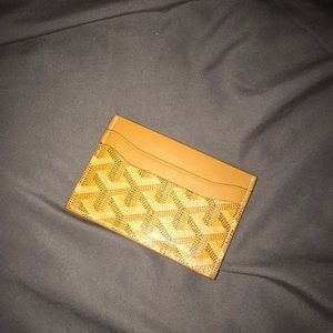 Goyard card wallet brand new