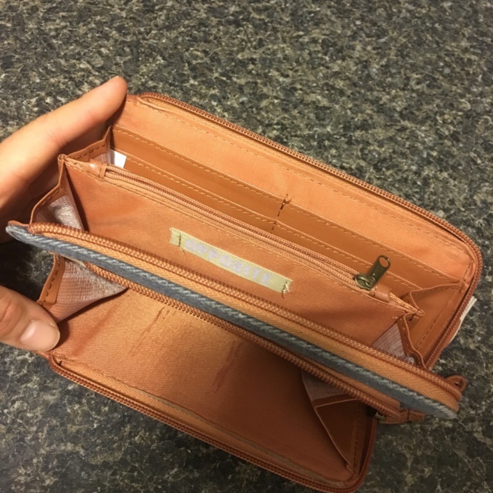 Brown Jean Wallet