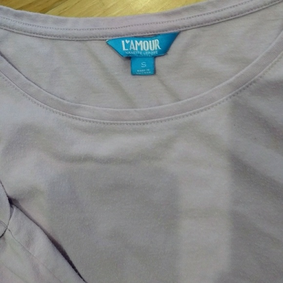 A Lilac crop top - Picture 3 of 4