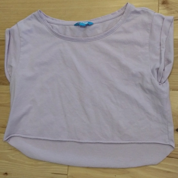 A Lilac crop top - Picture 4 of 4