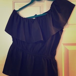 Banana Republic one shoulder top