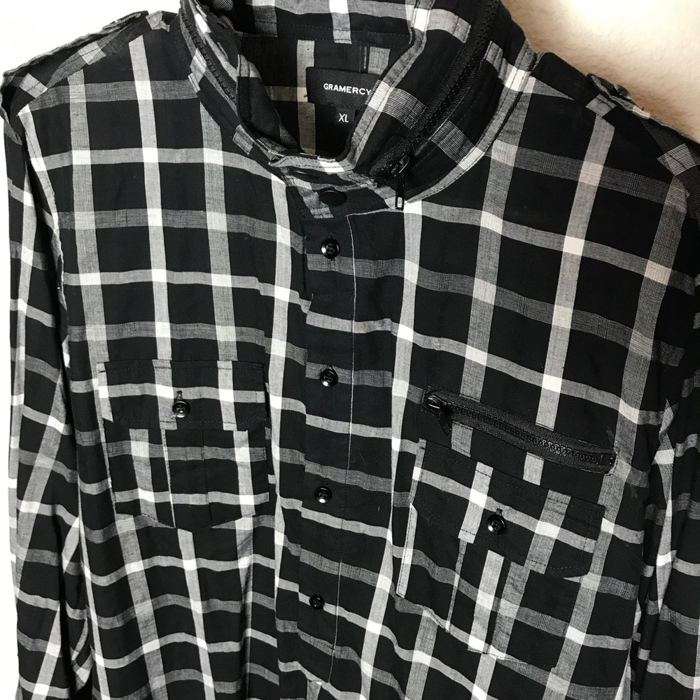 ❤️🖤Gramercy Long Sleeve Pullover/Button Up