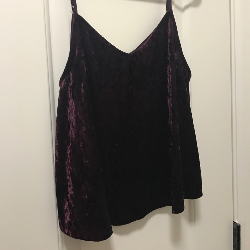 Velvet top