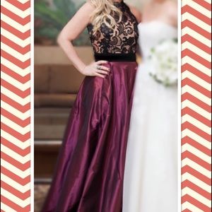 Carmen Marc Valvo ball gown