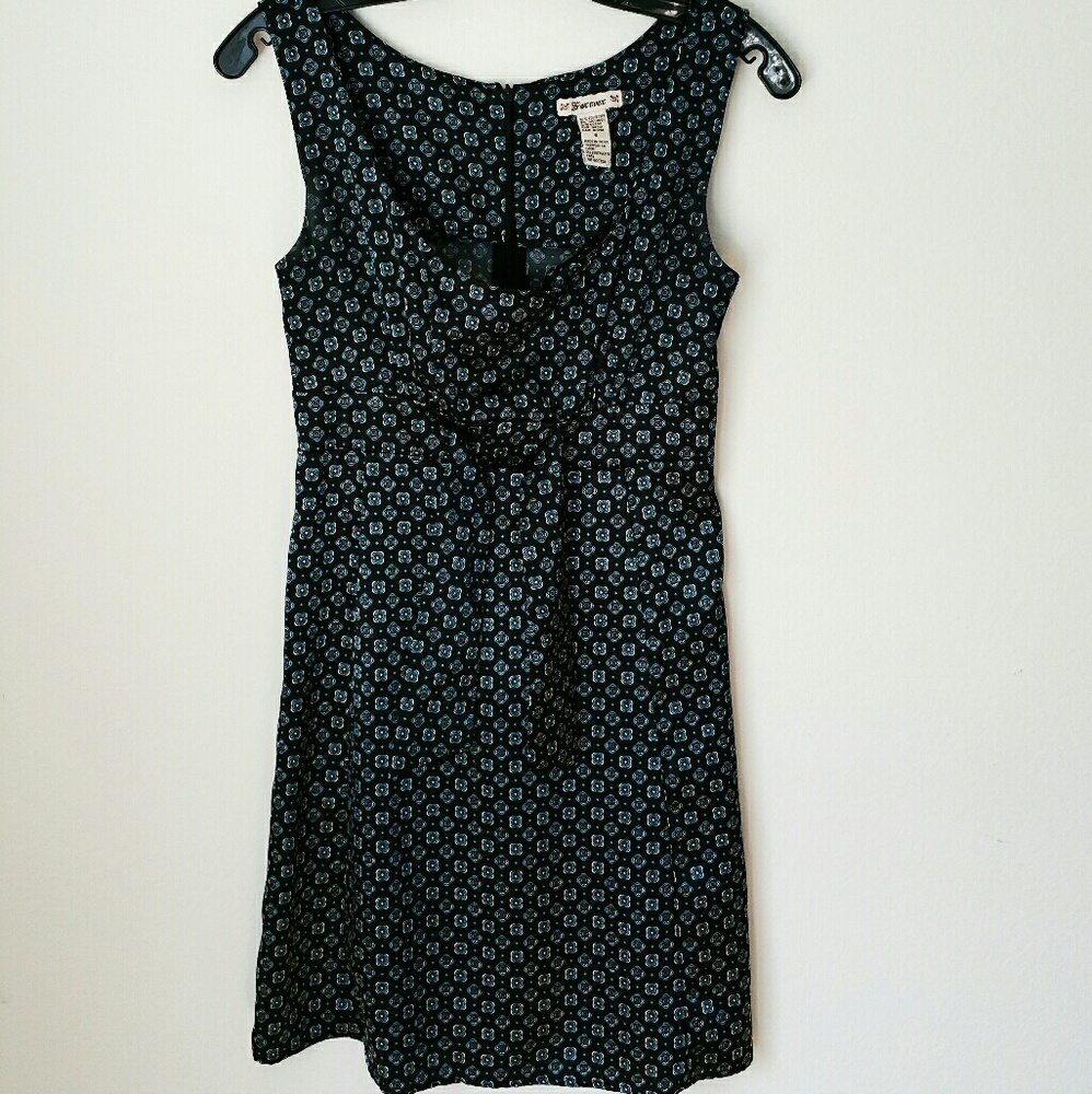 Deep Ocean Blue Dress