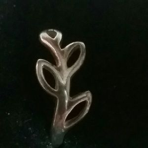 Sterling Silver Vine Leaf