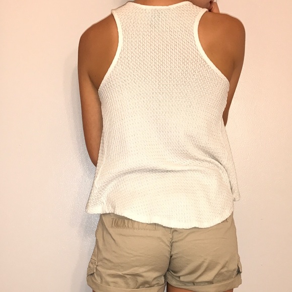 White Knit Tank - Picture 5 of 5