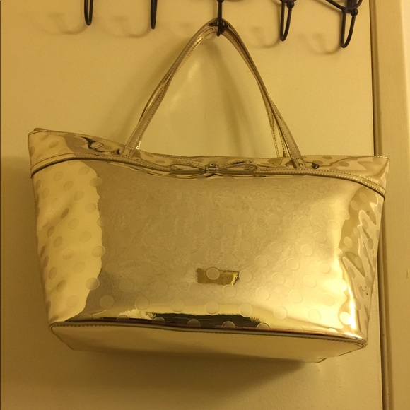 ♠️Kate Spade Sophia Embossed Gold Tote - Picture 3 of 7