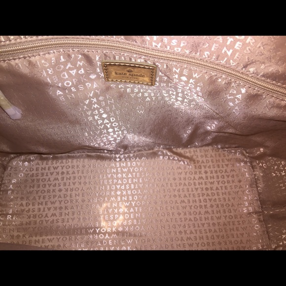 ♠️Kate Spade Sophia Embossed Gold Tote - Picture 5 of 7