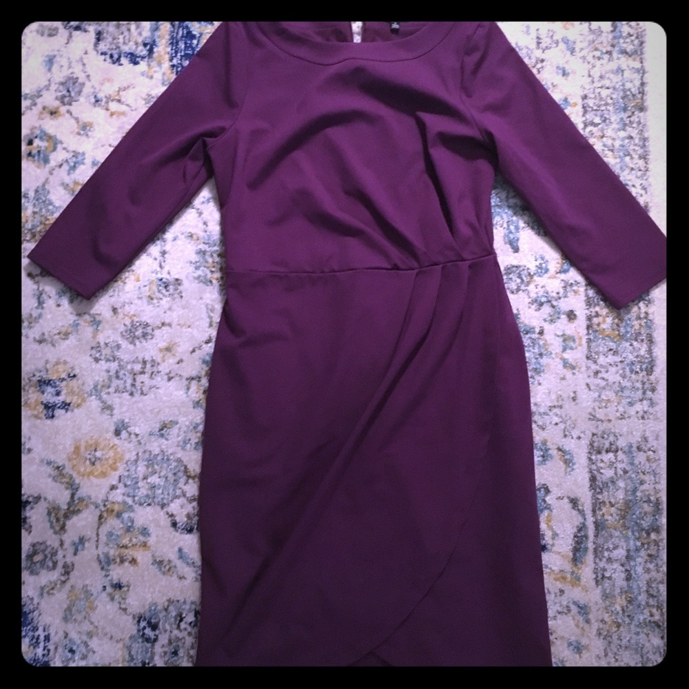 Plum The Limited wrap skirt dress