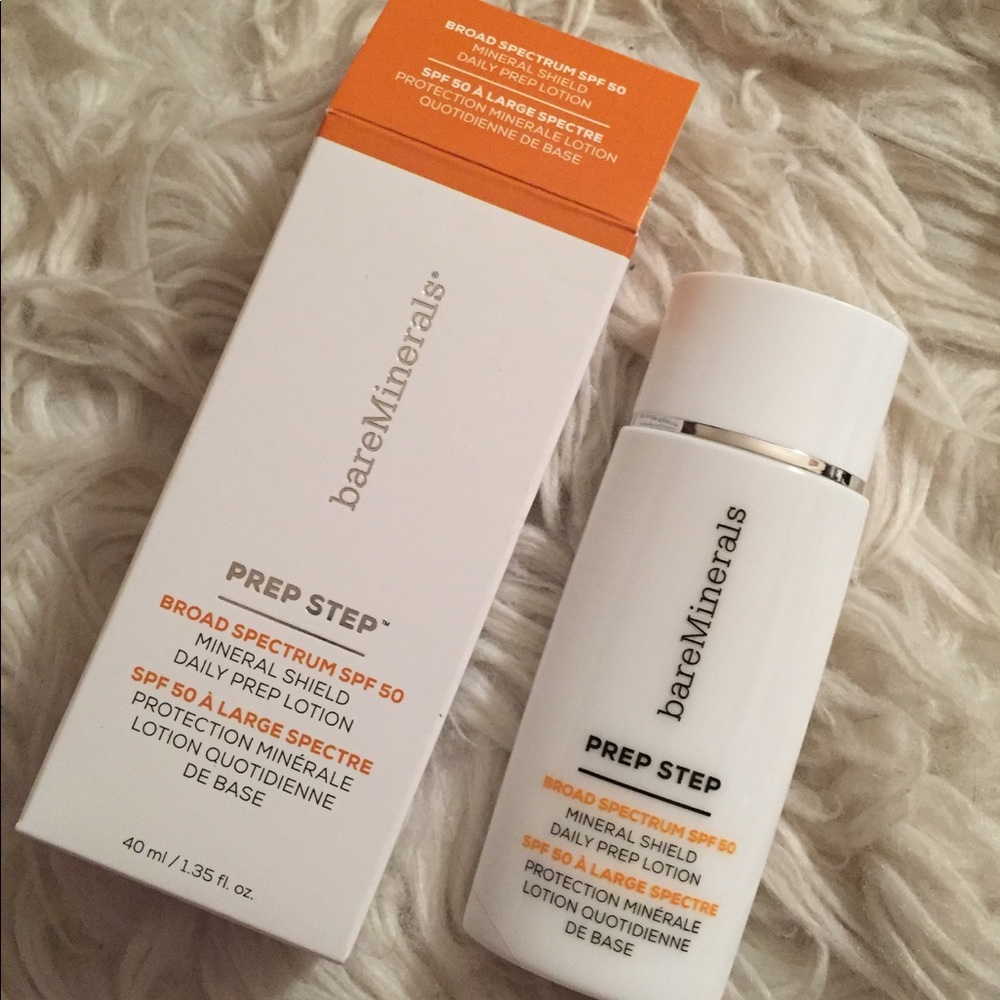 Bare minerals broad spectrum daily prep lotion