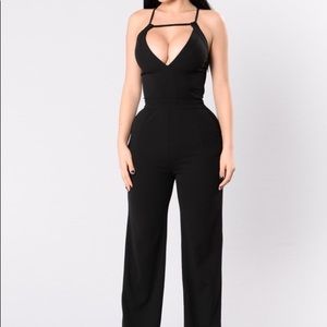 Black jumpsuits