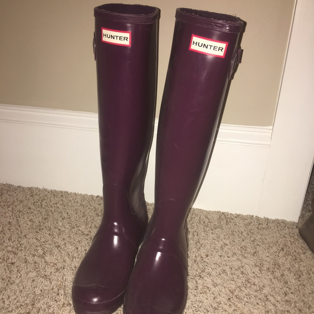 Hunter rain boots