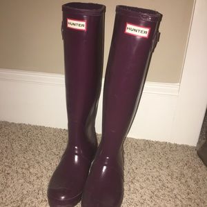Hunter rain boots