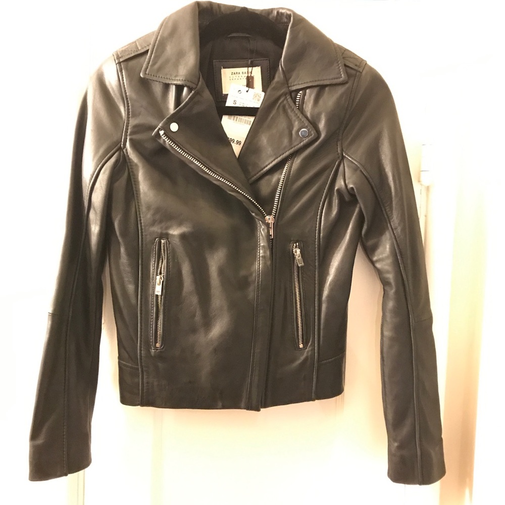 Zara Faux Leather Jacket