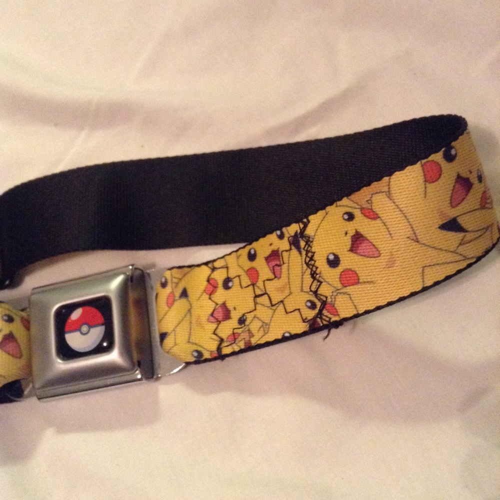 Pokemon buckle belt