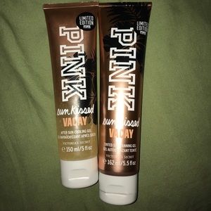 PINK After Sun Cooling Gel and PINK Self Tanner