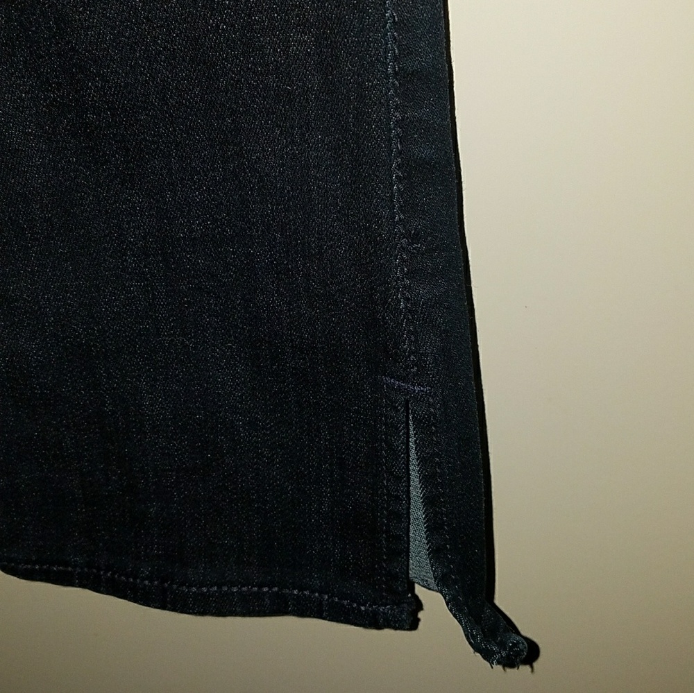 Express Boot Cut Split Hem Jeans - image 3
