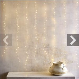 Pier 1 LED Curtain Glimmer Strings NWT