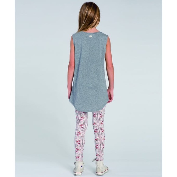 🆕Billabong Girls Flipside Leggings Girls Black - Picture 3 of 5