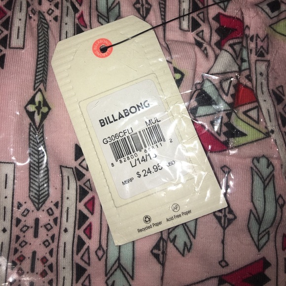 🆕Billabong Girls Flipside Leggings Girls Black - Picture 5 of 5