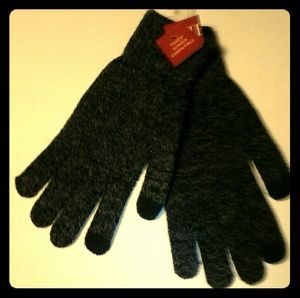 Touch screen compatible gloves