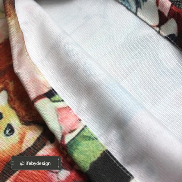 String Backpack with Kitties - Picture 5 of 6