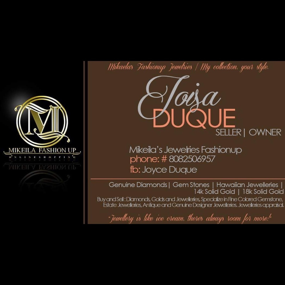 My calling card don't hesitate to call