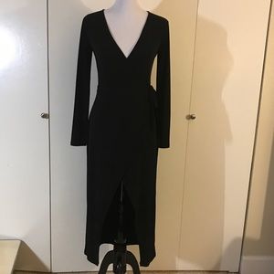 New Forever 21 Black Tie Wrap