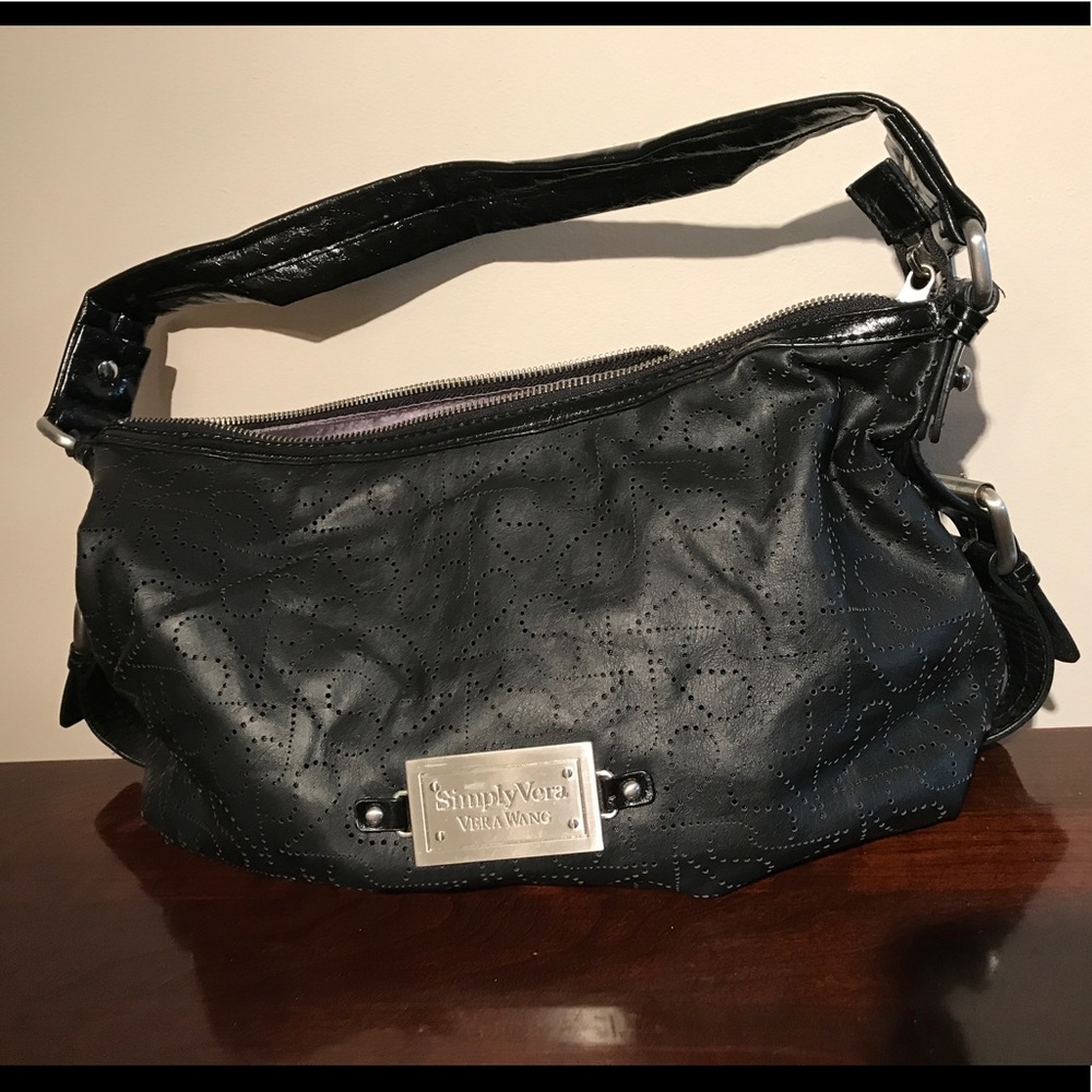 Simply vera black hand bag