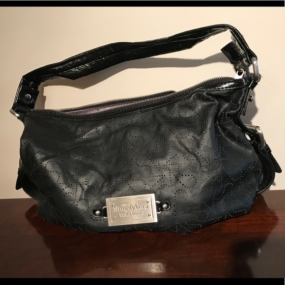 Simply vera black hand bag - Picture 1 of 2